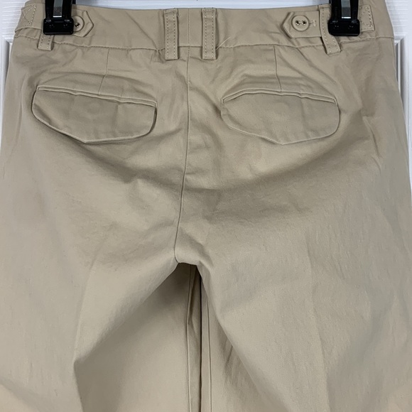 Gap original khaki colored pants with stretch and wide legs. Size 0 regular - Picture 6 of 9
